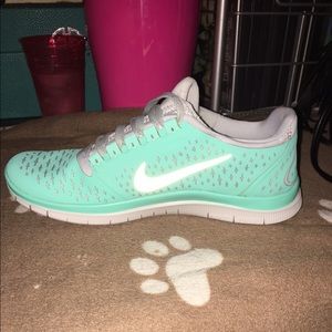 Tiffany Blue Nike Free Run