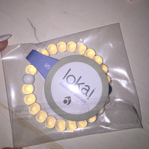🎉Clear Lokai Bracelet Authentic White Black 🎉