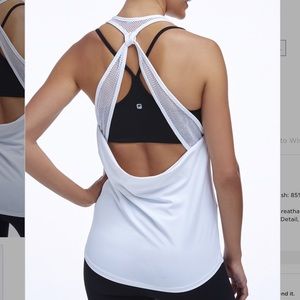 Fabletics Sol Tank in White