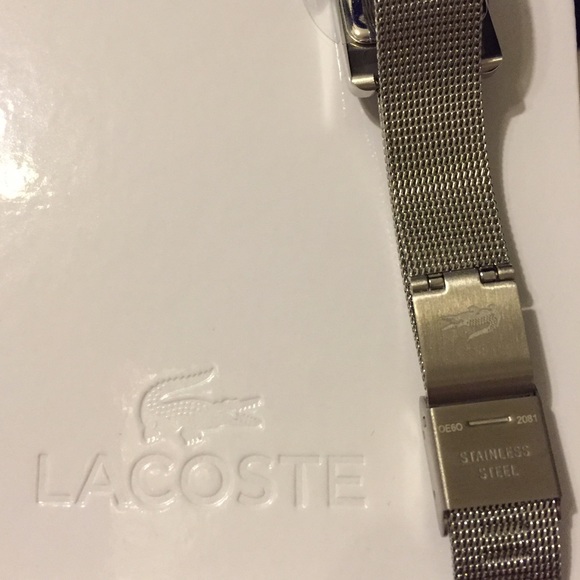 Brand new authentic LACOSTE stainless steel watch! main image 4