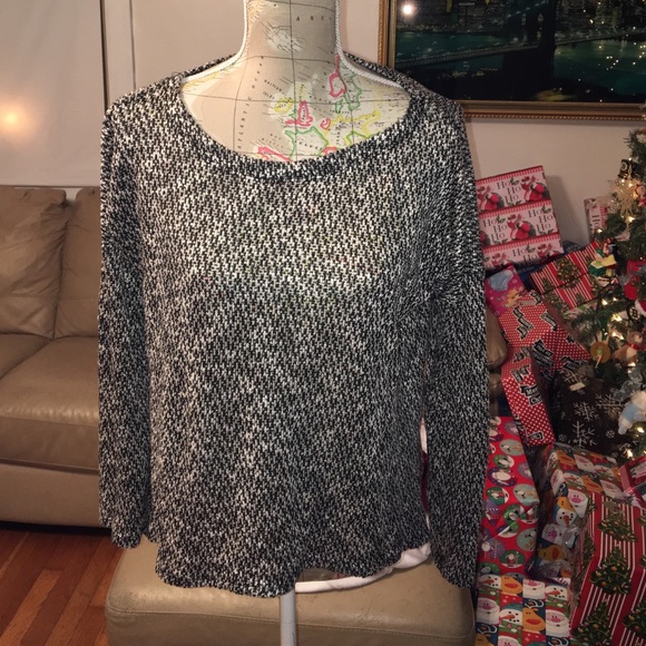 Forever 21 long sleeve textured shirt