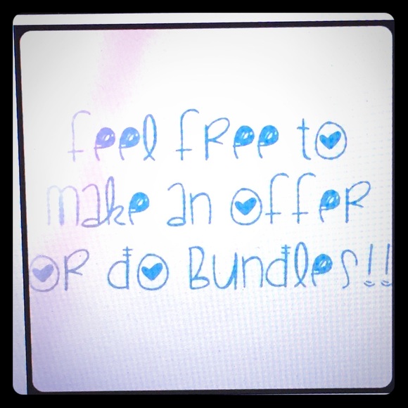 I take offers anytime!!!!!!