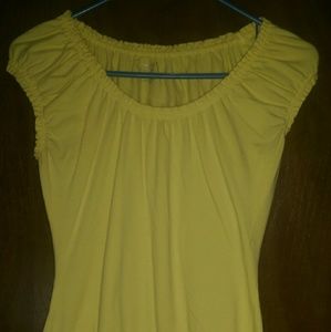 Peasant sleevess top