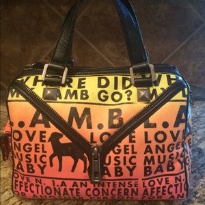 L.A.M.B. Worthington Satchel in Dayglo