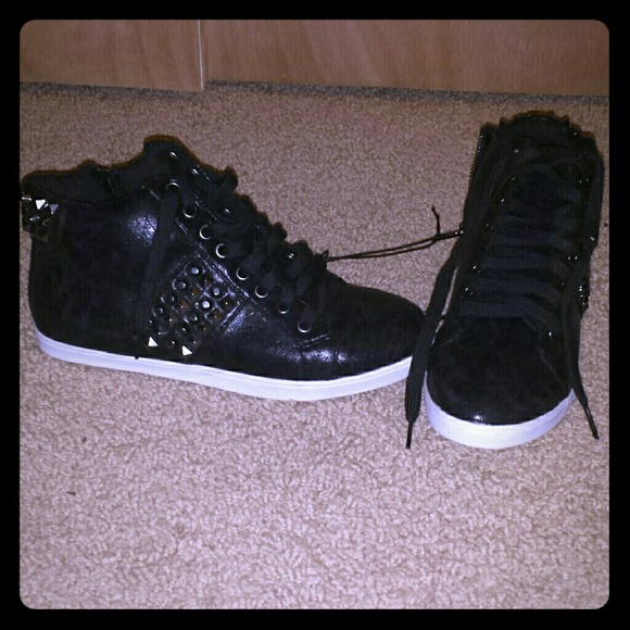 Studded Forever 21 High Tops