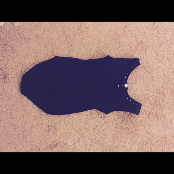 Girls size 8/10 leotard Black