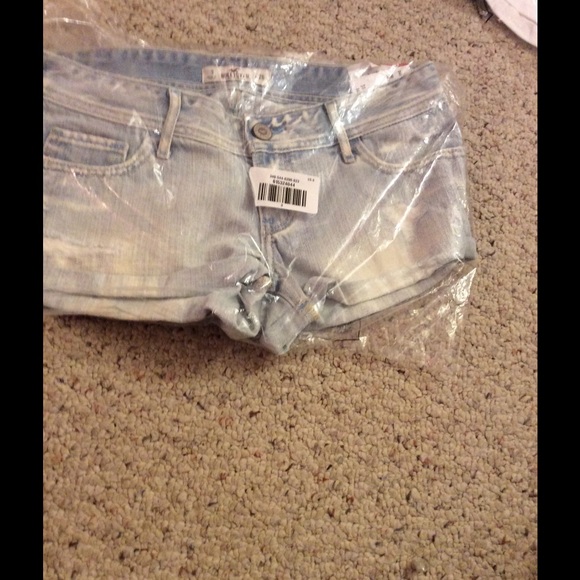 Denim Hollister shorts