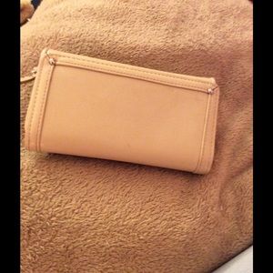 Beige wallet