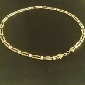 14K Gold & Silver Necklace