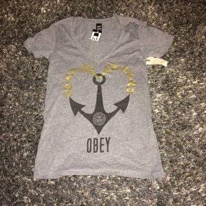 Never worn obey tank