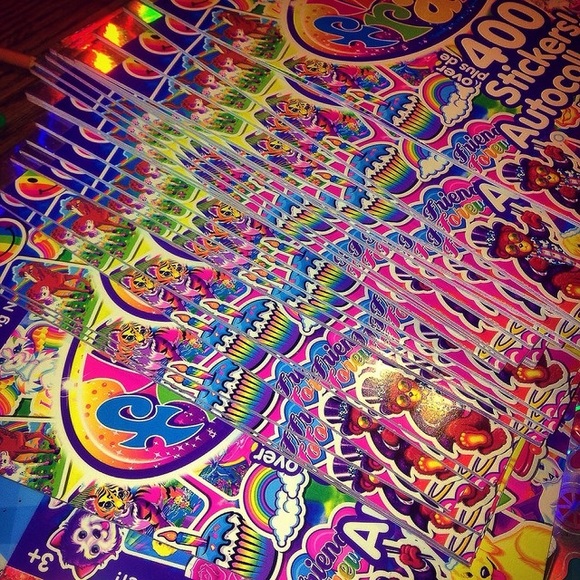 🌙SOLD OUT🌙 Lisa Frank sticker pack.