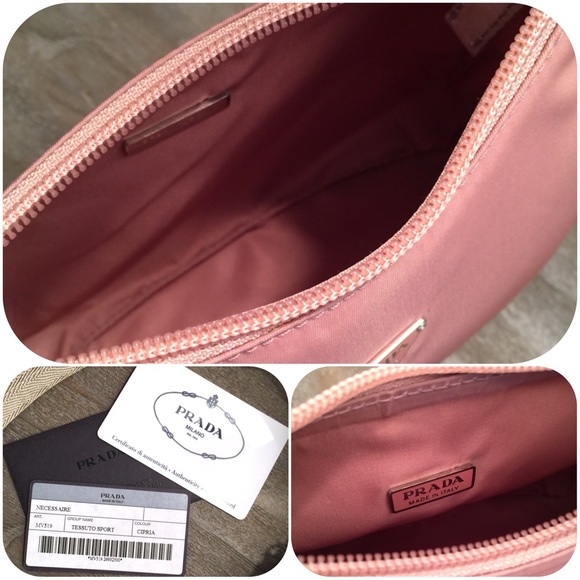 Authentic New Prada Bag in Rose w/ Cards - Picture 4 of 8