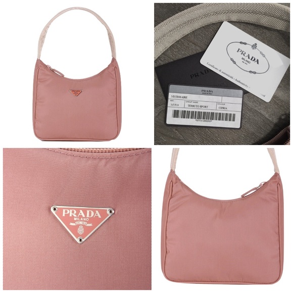Authentic New Prada Bag in Rose w/ Cards - Picture 8 of 8