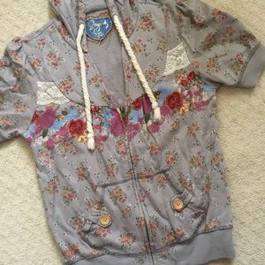 Floral sweatshirt - size medium