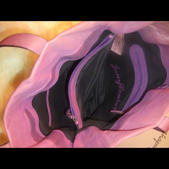 Juice Couture Leather Top with compartments - Picture 2 of 4