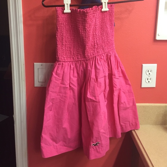 Hollister strapless dress