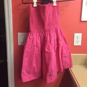 Hollister strapless dress