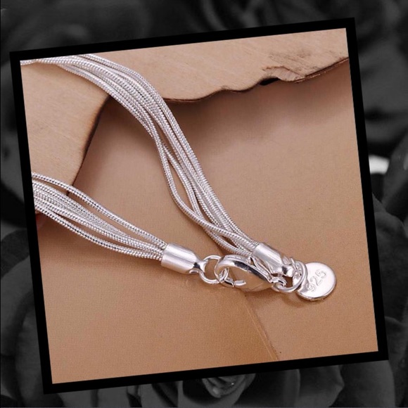 New STERLING SILVER dangling ball BRACELET - Picture 2 of 4