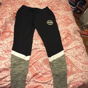 PINK skinny collegiate pants