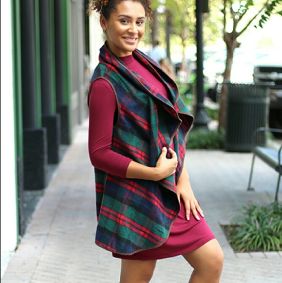 🔥 SALE Plaid Vest Perfect for Winter>> - Picture 3 of 3