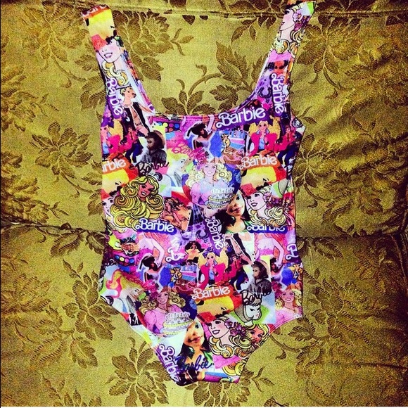 SOLD!!!! VERY RARE TOPSHOP BARBIE BODYSUIT