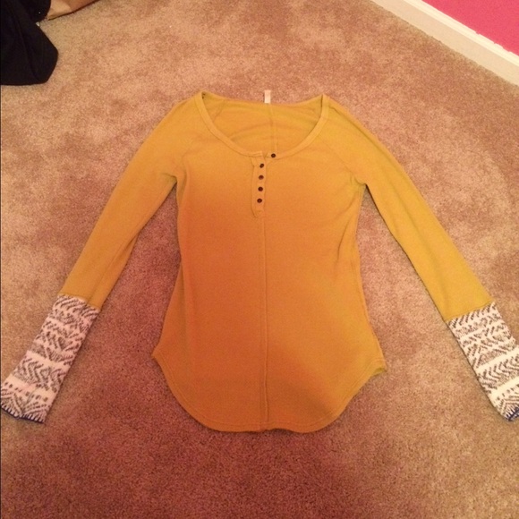 Mustard Long Sleeve Shirt