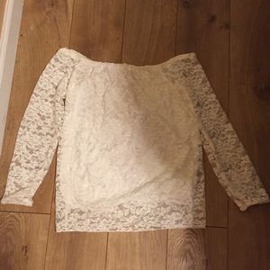 Off the shoulder blouse