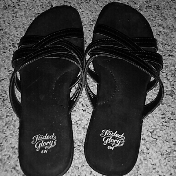 Faded Glory Sandals 8W