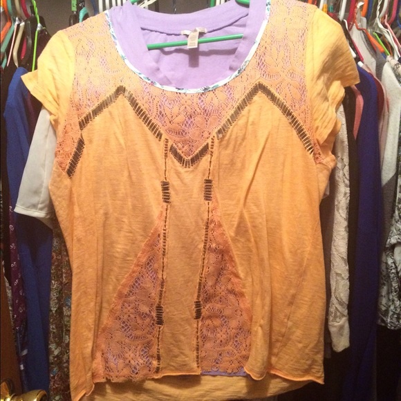 Gimmicks by BKE Beaded top - Picture 4 of 6