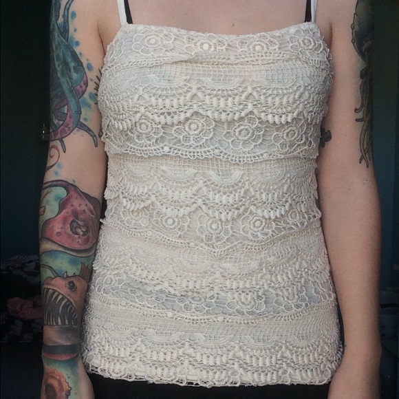 Lace Tank.
