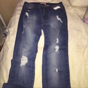 High waisted skinny jeans from Pacsun