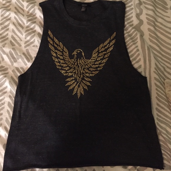 Eagle cut off tee