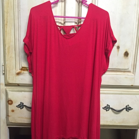 Women's Red Blouse