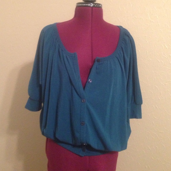 Cotton loose fit cardigan