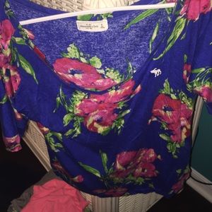 Abercrombie floral shirt make offer :)