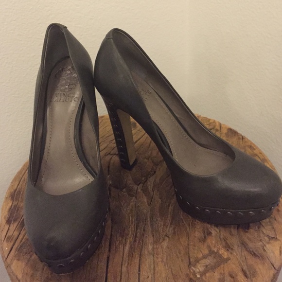 Vince Camuto Olive platform heel with stud details