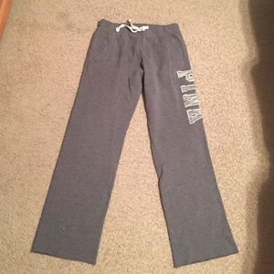 Grey Victoria's Secret sweatpants
