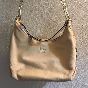 Coach Lilac Leather Madison Hailey Shoulder Bag