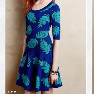 Tracy Reese Leaf sweater dress