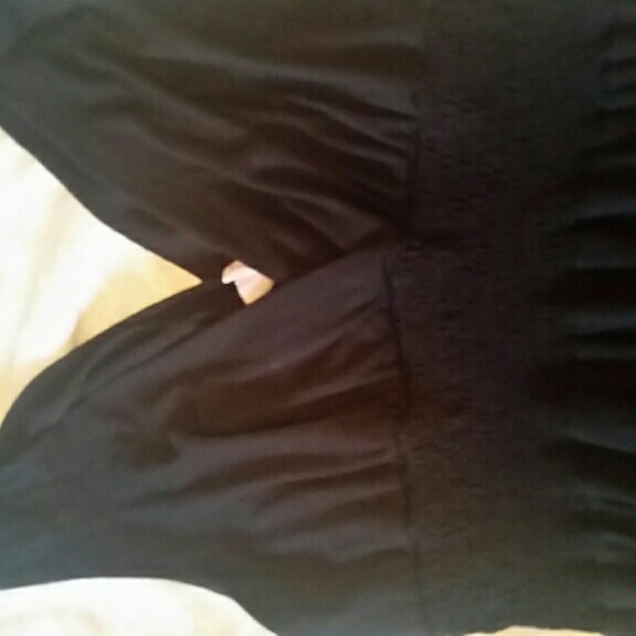 Comfy sexy black dress.