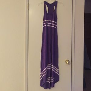 Maxi high low tank dress