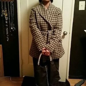 Hounds Tooth Coat