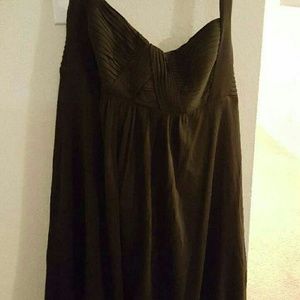 BCBG Medium little black halter dress, never worn