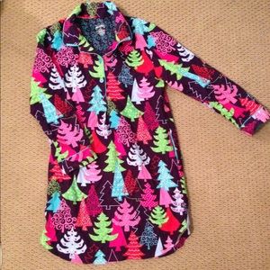 Christmas shirtdress pjs