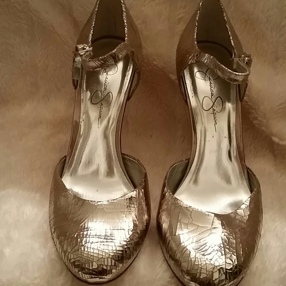 "Cracked foil" heels - Picture 2 of 4