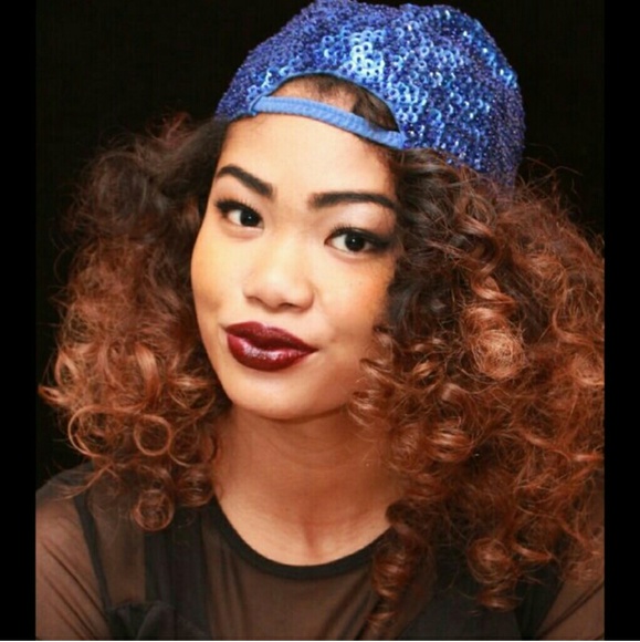 Vintage sparkly cap hat - Picture 2 of 4