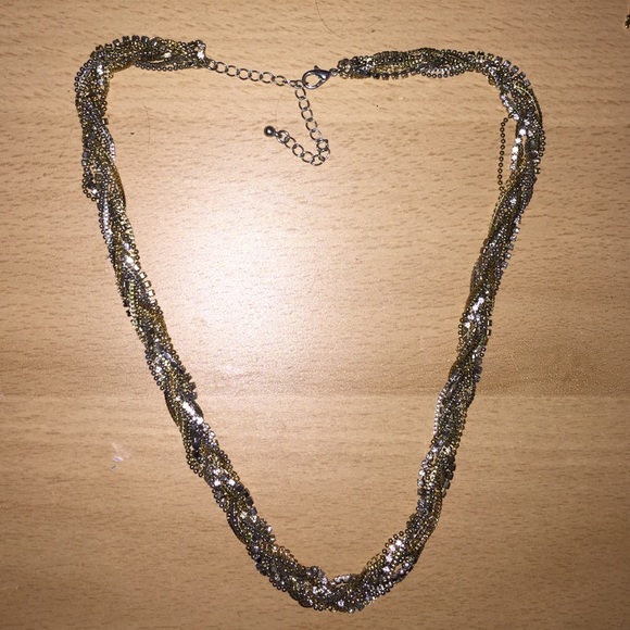 Cute multi chain necklace
