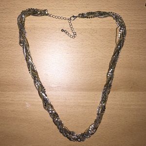 Cute multi chain necklace