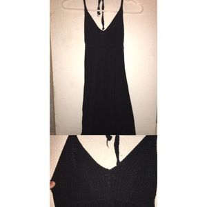 Halter crochet dress