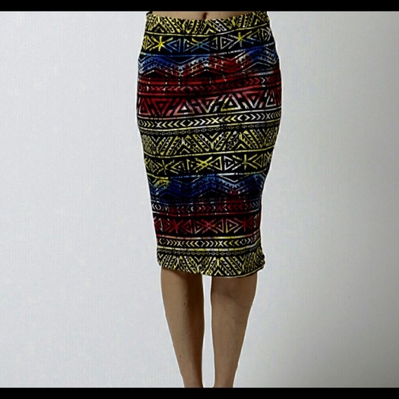 Moon Collection Colorful Skirt